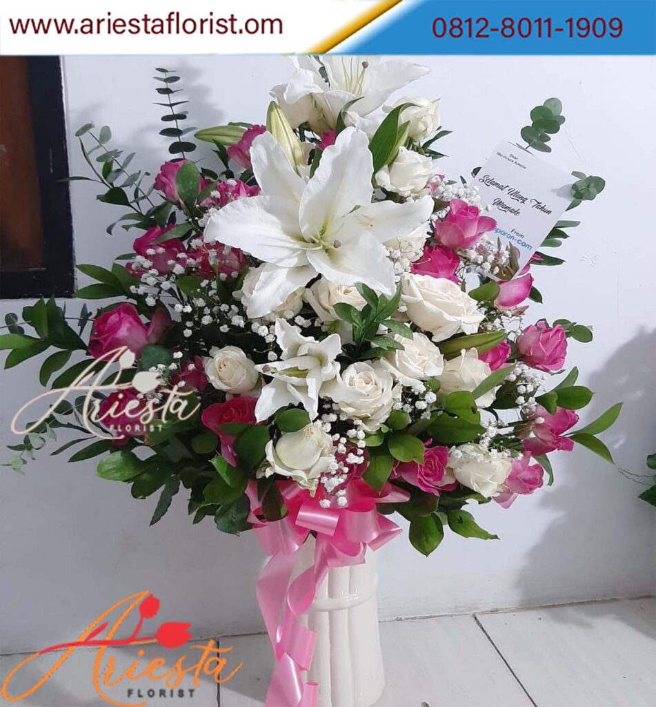Toko bunga mawar daerah palmerah